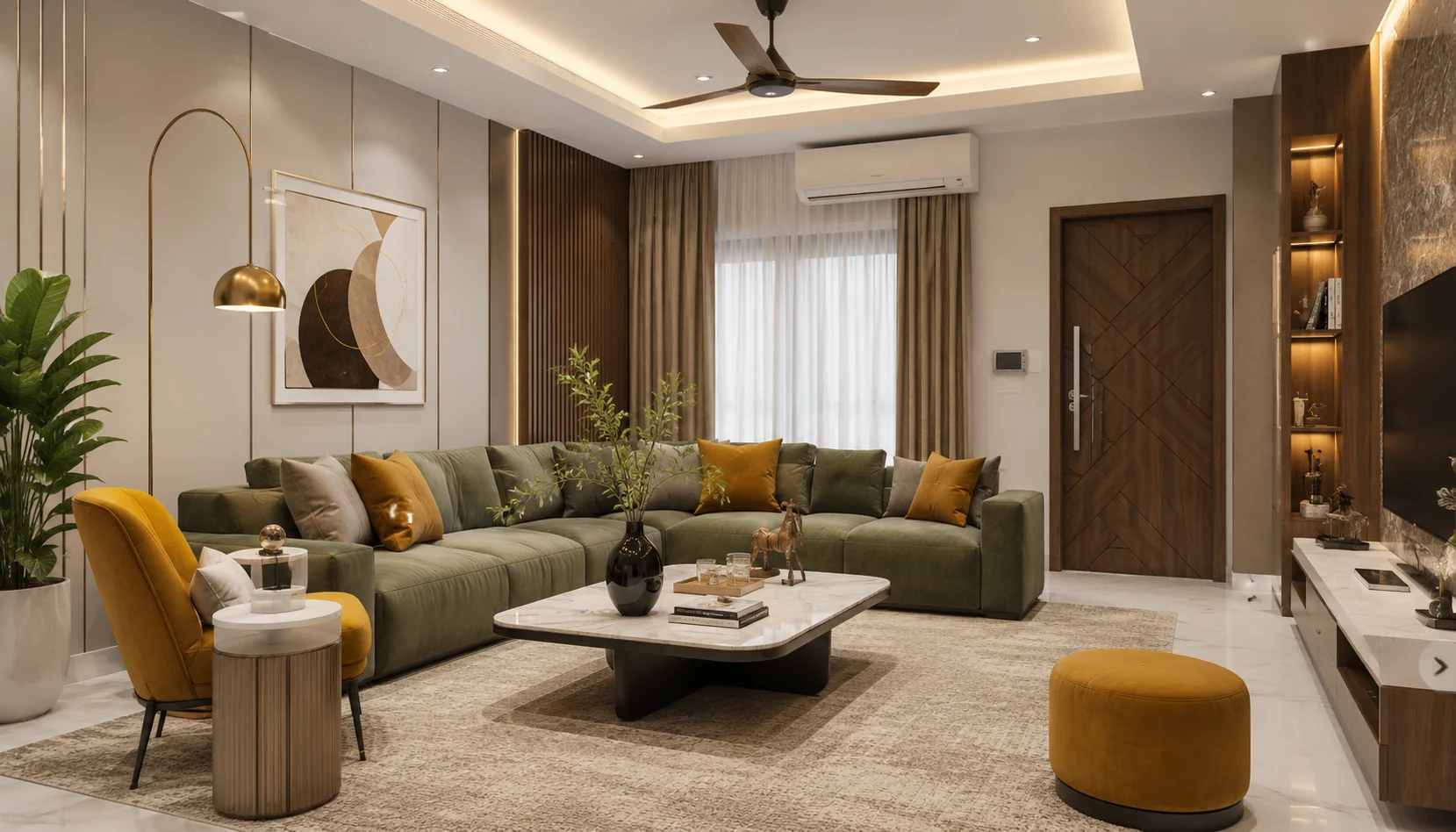 Family lounge for Autumn House Interior