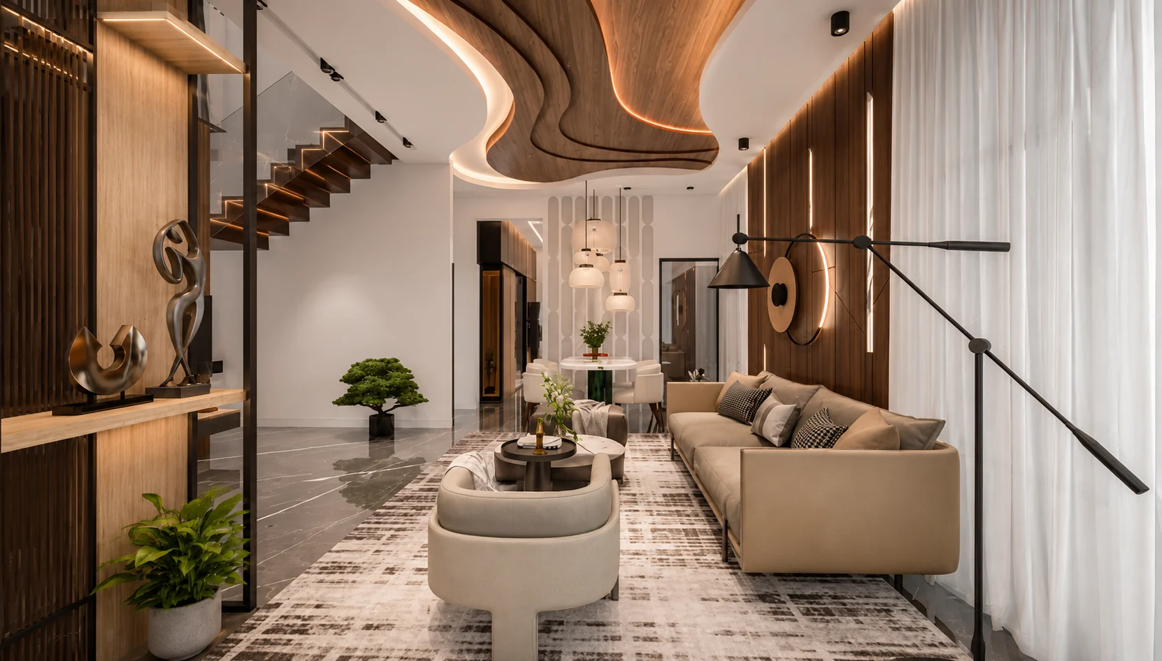 Gallery lounge for Autumn House Interior