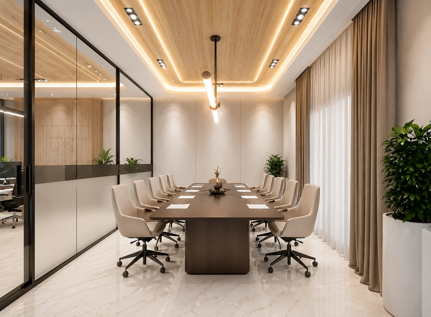 Boardroom front view for Avenue Executive Office