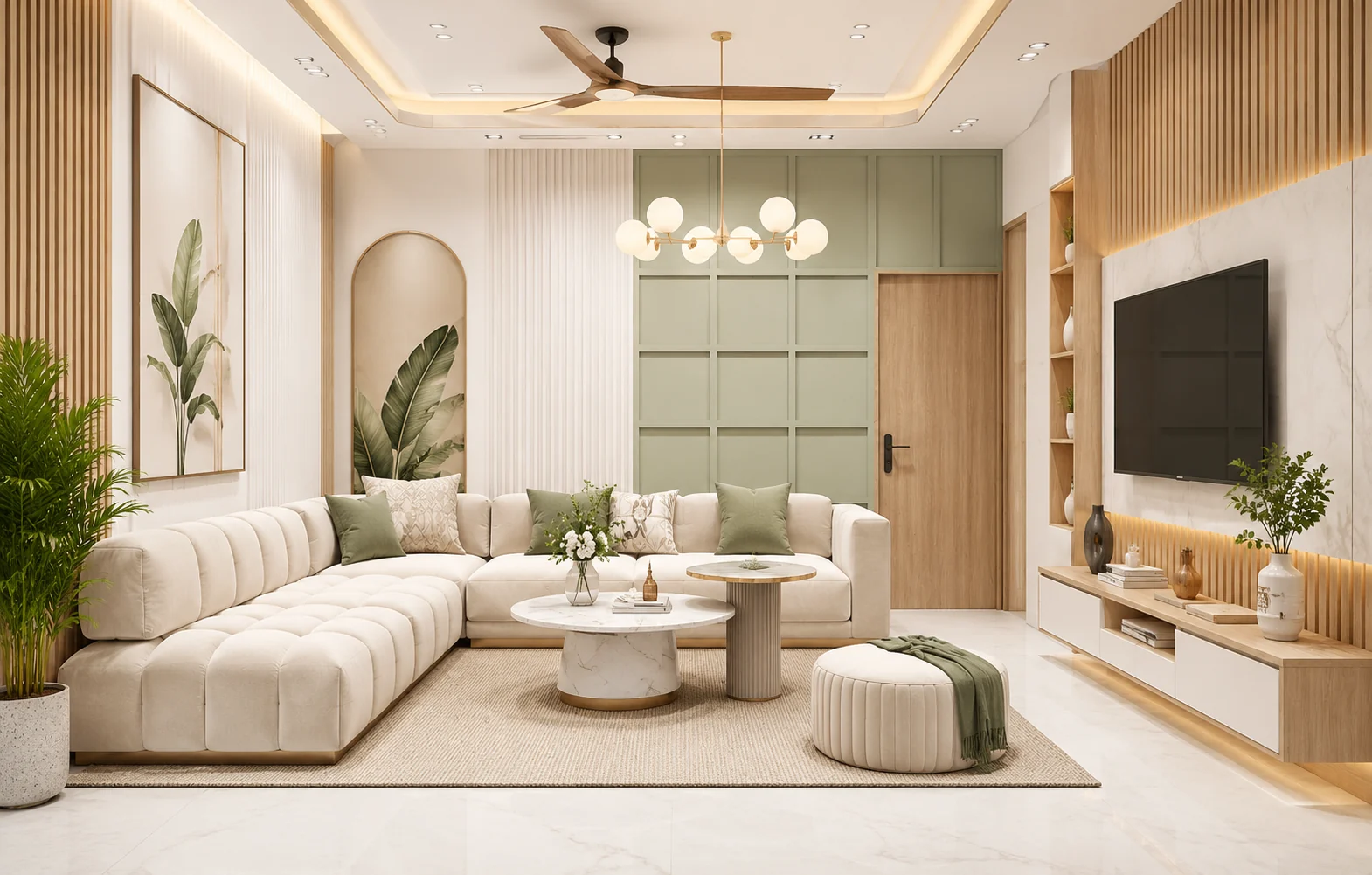 Lounge overview for Sagewood Living Suite